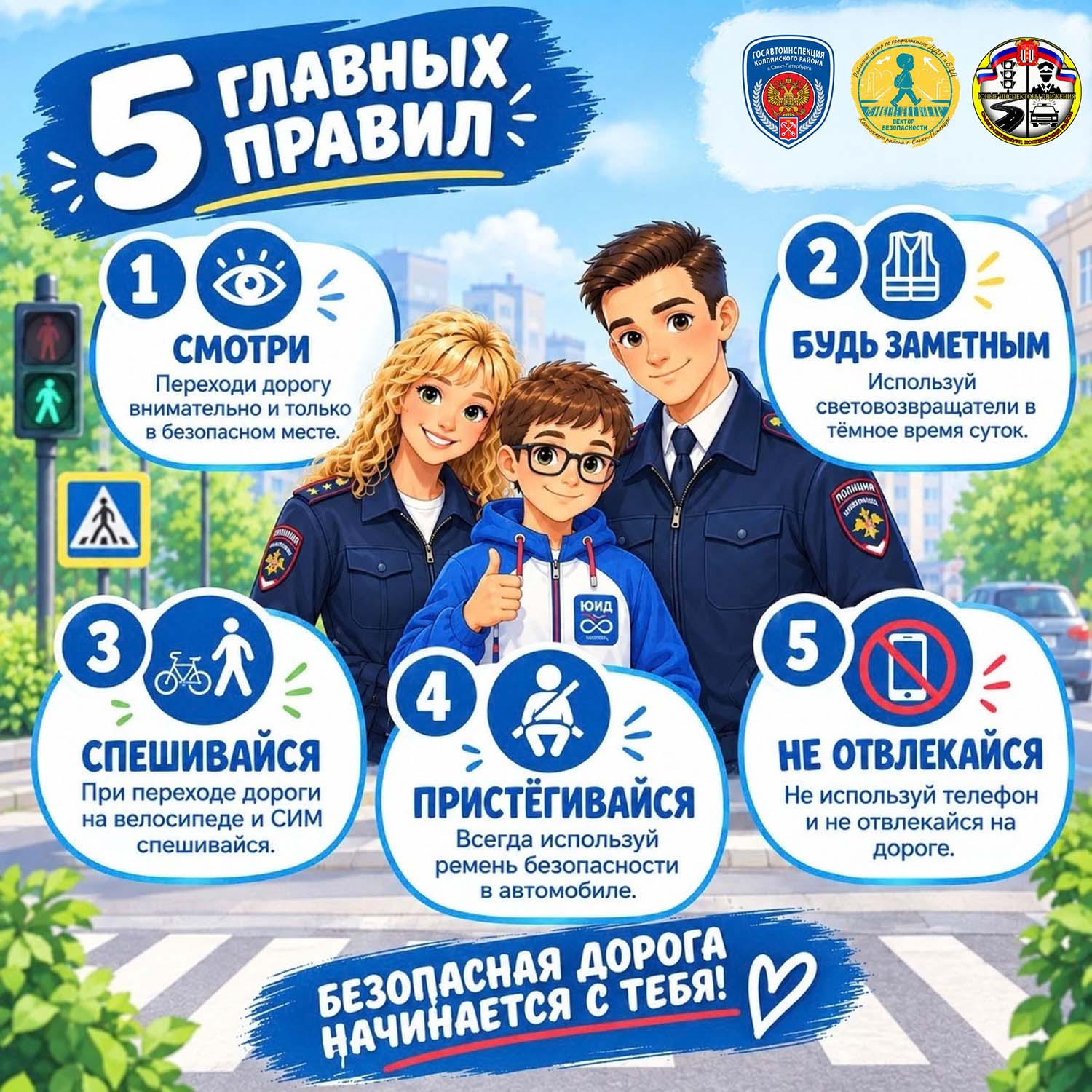Памятки по соблюдению ПДД